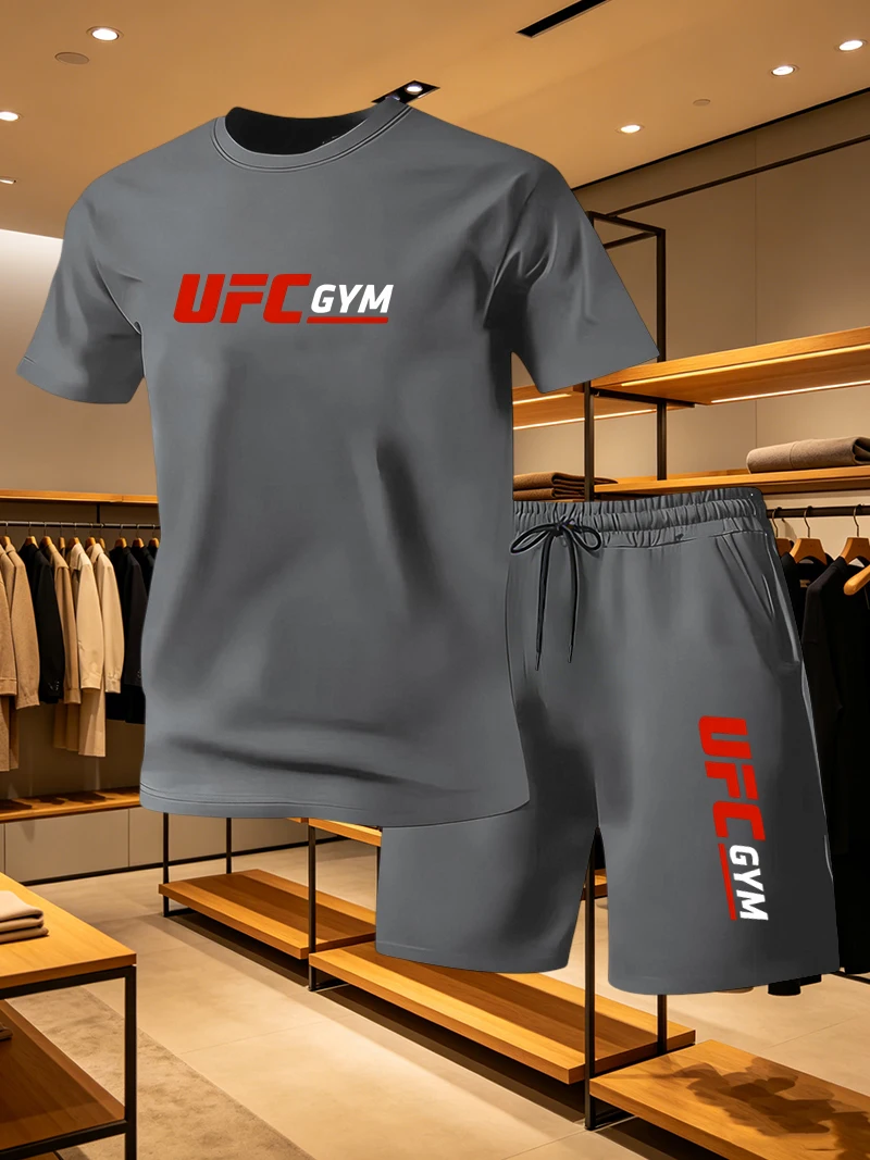 Running Gear For Men - Setelan Kaos dan Celana Pendek Pria