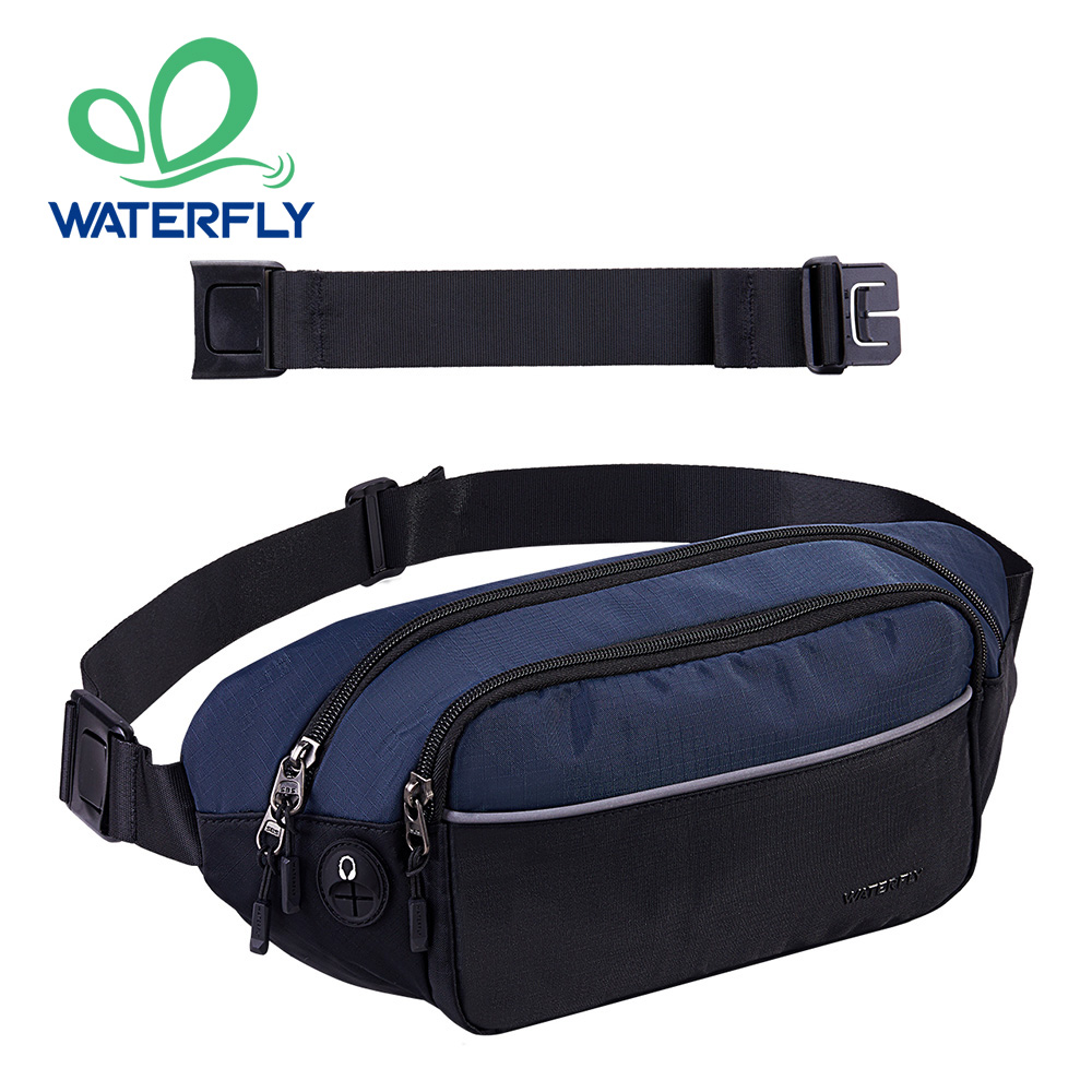 Running Zwift - WATERFLY tas pinggang pria dan wanita,