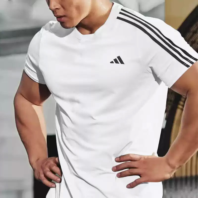 Running Gear For Men - Kaos lari Adidas untuk pria, pakaian
