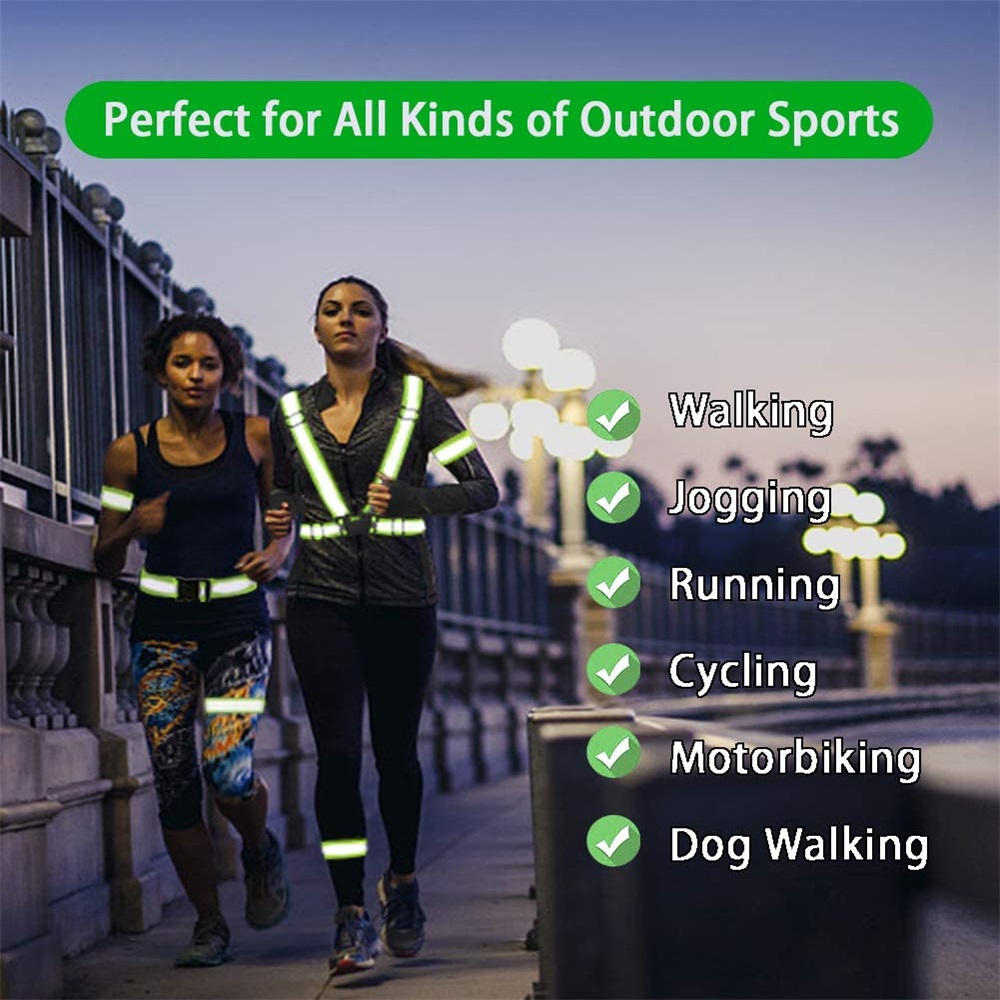 Tali Reflektif Keamanan Kerja  - Running Gear Jacket ulasan dan harga