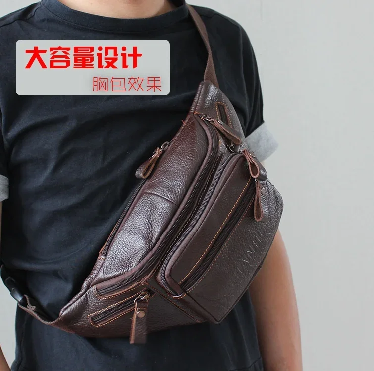 Tas pinggang pria kulit sapi a - Running Zwift ulasan dan harga
