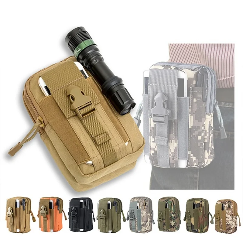 Tas pinggang kantong Molle kec - Running Zwift ulasan dan harga