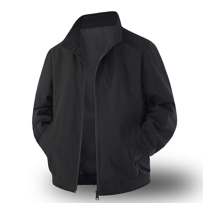 Jaket Bisnis Klasik Pria Jaket - Running Gear Jacket ulasan dan harga