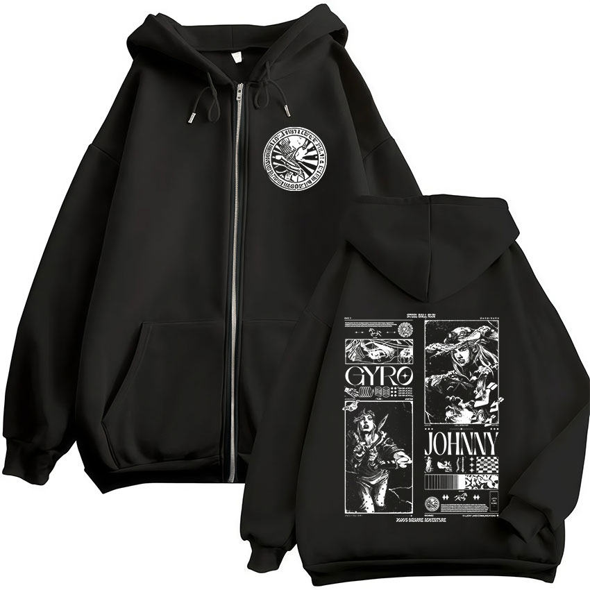 Anime Jojo Bizarre Adventure S - Running Gear Jacket ulasan dan harga