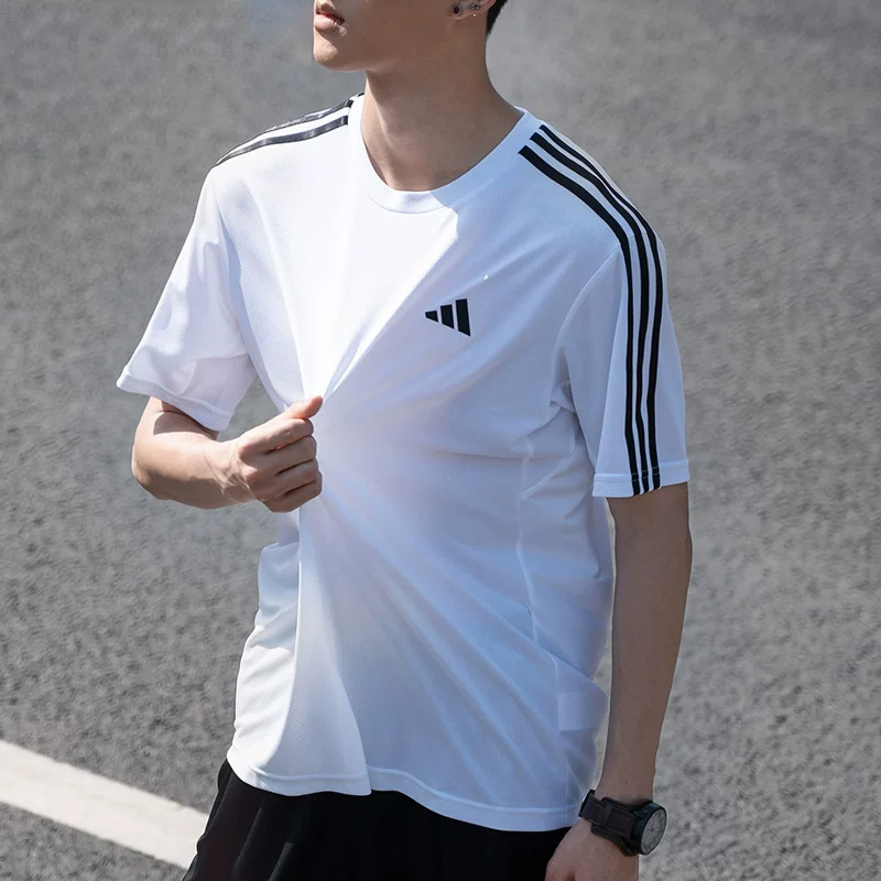 Kaos lari Adidas untuk pria, p - Running Gear For Men ulasan dan harga