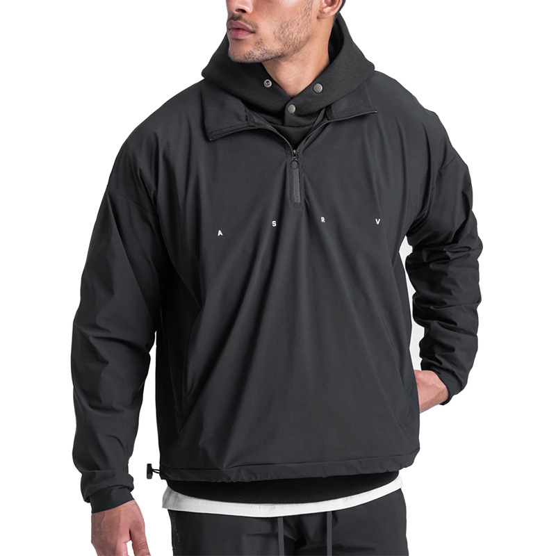 Jaket pria, Gym lari hoodie Bo - Running Gear Jacket ulasan dan harga