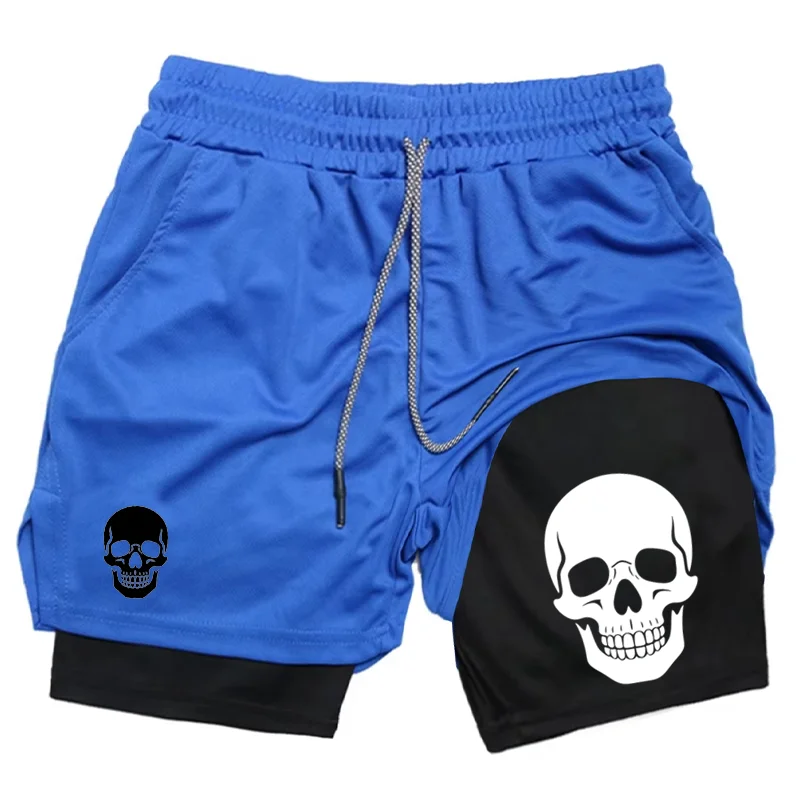 Celana pendek pria Skull 2-in- - Running Gear For Men ulasan dan harga